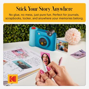 KODAK Smile+ Instant Print Camera – Blue