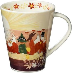 Yamaka Shoten MM3202-35 Luonto Big Mug, Large, Sunset, Approx. 16.9 fl oz (500 ml), Microwave Safe, Moomin Goods, Scandinavian, Mother's Day, Gift, Tableware, Gift, Wedding Gift, Made in Japan