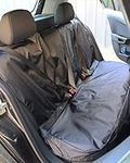 Carseatcover-UK® Heavy Duty Black Waterproof Rear Seat Cover Protector - Multi Fit - Suitable for Most Cars