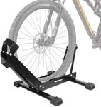 Begona Bicycle Floor Stand, Freestanding Bike Stand Bike Storage Rack - Flexible Adjustable Size - No Drill - Parking Stand for Garage & Apartment, Compatible with 20''-29'' Kids/Mountain/Road Bikes