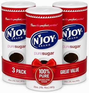 Njoy Sugar, 20 Oz. Canisters, Pack Of 3
