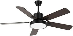 BECLOG Black Outdoor Ceiling Fans, 