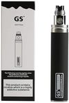 FOXFIVES Electronic Cigarette Enhanced GS EGO II 2200mAh E-Cigarette Vape Battery with Micro USB Charger 510 E-Shisha E-Cigar Vaporizer Nicotine Free - Black