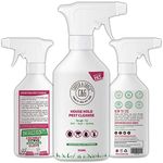 House Hold Pest Cleanse 500ml | Eliminates Flea Bedbug Mite | Natural & Safe For Environment | Pet & Children Friendly | Long-lasting Spray | Tough On Dirt Dust Grime