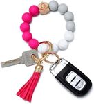 Coolcos Silicone Key Ring Bracelet 