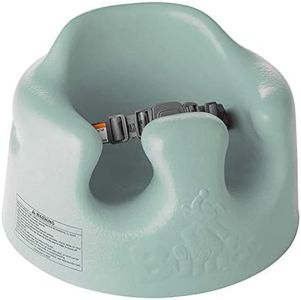 Bumbo B10062 Baby Infant Soft Foam Comfortable Wide Floor Seat with 3 Point Adjustable Harness, Duck Egg