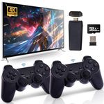 Retro Game Console, Plug & Play Video TV Game with 20100+ Games Built-in, 64G, 4K HDMI Output, Dual 2.4G Wireless Controllers