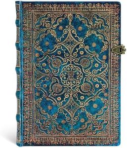 Azure (Equinoxe) Midi Lined Journal (Elastic Band Closure)