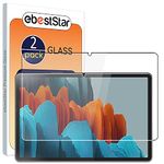 ebestStar - for Samsung Galaxy Tab S7 Screen Protector x2 SM-T870, Tempered Glass Protection, Premium Ultra Clear Transparent