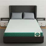 SleepyHug AirCell Dual Ortho Pro Comfort Mattress | 12 Years Warranty |Reversible Hard & Memory Foam | Triple Layered | 5 Zones Pressure Relief |Removable Cover |Queen Mattress| (72x60x4 Inch)