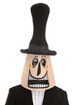 Disney Nightmare Before Christmas Mayor Reversible Mask - Full-Head Velour Foam Mask