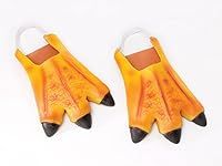 Yellow Chicken Feet Shoes for Adult (1 Pair) - Eye-Catching Design, Perfect Accessory for Parties, World Book Day, Animal Themed Events, & Outdoor Fun