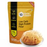 Lo! Low Carb Delights - High Protein Flour, 8 Gms of Protein Per Roti, Low Carb Atta, Lab Tested Low Carb Flour for Diet Food - 1 Kg