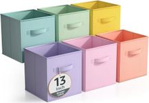 Sorbus Fabric Storage Cubes - 6 Fol