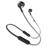 JBL Tune 205BT Wireless In-Ear Earbud Headphones with Bluetooth and Microphone ? Flat Tangle Cable ? Black