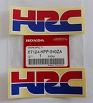 Honda 87124-KPP-940ZA - 2 X Genuine Honda HRC (Honda Racing Corporation) Stickers/Decals - CBR NSR 250 400 600 900 1000 Fireblade