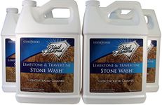 Black Diamond Stoneworks Limestone and Travertine Floor Cleaner: Natural Stone, Marble, Slate, honed or Tumbled. 4-Gallon Concentrate Ph Neutral