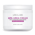 Urea Cream 10% Skin Care Moisturizer with Salicylic Acid, Aloe Vera Gel, Jojoba Oil, Hyaluronic Acid and Lavender Oil. 150ml. Healing Hydrating for Hand face Foot and Body Use.