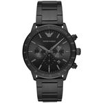 Emporio Armani Stainless Steel Analog Black Dial Men's Watch-Ar11242