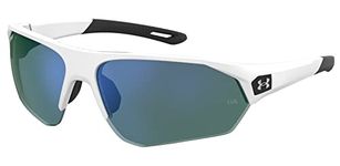 Under Armour Ua 0001/g/s Sunglasses, CCP/V8 White Black, 72