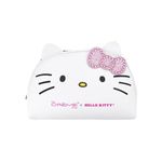 The Creme Shop x Hello Kitty Y2K Cutie Makeup Pouch Limited Edition, White, Pink