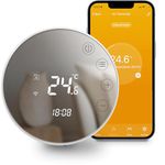 Beok Wifi Thermostat for Gas Boiler Smart Room Thermostats Wall Digital Thermostat Compatible with Tuya App, Alexa, Google Home 3A 230V TGR86WIFI
