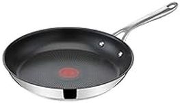 Jamie Oliver by T-fal Cooks Direct Frying Pan, 24 cm/ 10inches, 18/10 Steel