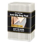 DIY Doctor Premium Rug Gripper - 200x200cm Large Non Slip Mat (1 Pack)- Anti Slip Rug Underlay - Rug Grippers for Laminate Floor - Rug Anti Slip Underlay - Multipurpose Anti Slip Mat