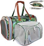Mr. Peanut's Gold Series Standard Size Expandable Pet Carrier (Tropical)