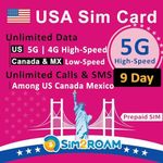 USA Prepaid SIM Card (Use T-Mobile 