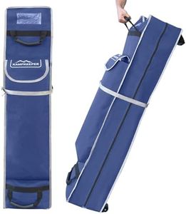 KAMPKEEPER Canopy Bag Replacement,62inch Wheeled Tent Storage Bags for 10x10 Pop Up Shelters and Canopy Tents, 1680D Waterproof Oxford Fabric Replacement Parts