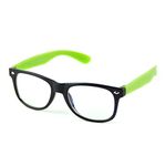 Optify® Blue Light Blocking Glasses for Kid UV Protection Computer Eyewear Zero Power Lens Age 5-12 Years(Green)