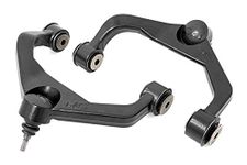 Rough Country Forged Upper Control Arms (fits) 2011-2019 Chevy Silverado GMC Sierra 2500 HD | 3.5" of Lift | 1959, Black