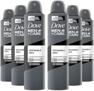 Dove Men + Care Invisible Dry Antiperspirant Deodorant Aerosol 250 ml – Case of 6