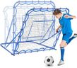 Winthai 3.7x3.7FT Soccer Rebounder Net, Quick-Switch Angle Soccer Training for Control, Passing Practice, Easy Setup Rebounder Gifts & Equipment for Kids,Teens & Adults
