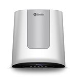 AO Smith HeatBot Wifi 25L Silver | Smart Storage Vertical Water Heater (Geyser) with Free Installation | Voice & Smart App Control | Personalised Modes & Scheduler | Digital Touch Display