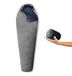 Litume 500/630g, 700 FP+ Down Ultra Air Mummy Sleeping Bag, 6-20°C/3-15°C Sleep Sack for 3-Season, Ultra-Lightweight and Portable, for Hiking Traveling Camping Backpacking