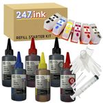 247.ink 378XL & 478XL Refill Starter Kit Compatible with Epson Expression Premium XP-15000 Printers