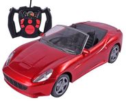 Toyshine 1:16 Scale Battery Operated All Terrain Racing Car Fun & Exciting High-Speed RC Vehicle with Realistic Design for Kids- Red