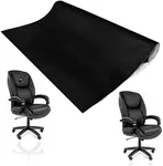 Vodolo Leather Repair for Office Chair,Black Self Adhesive Leather Repair Patch for Office Seat, Leather Chair Repair kit for Couch/Sofa Repairing (Matte Black)