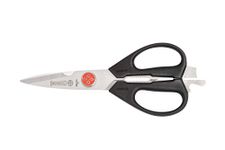 Mundial BP666 Red Dot 8 1/2" Take-A-Part Kitchen/Utility Shears