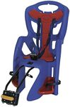 Bellelli Child Rear Bicycle Seat PEPE (up to 22 kg) Standard MultiFix For Bike Frames (Electric Blue)