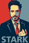 GOOD HOPE Tony Stark Jumbo Rolled Vinyl Paper Poster for Room and Office (Multicolour, 24 X 36 Inch).