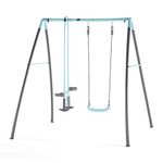 Plum Metal Single Swing and Glider with Mist Feature