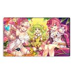 New Mlikemat Playmat Traptrix Girls Rafflesia Sera Pinguicula TCG CCG OCG Trading Card Game Mat with Zones + Free Bag (ZD039-904-A)