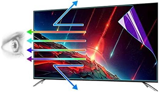 TYRHMY Anti Glare Screen Protector for 55 inch TV, Anti Glare Matte TV Film Anti Blue Light Protectors,Relieve Screen Reflection Filter Relieve Eye Fatigue
