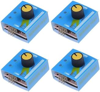 WWMDiB 4Pcs RC servo Tester with 3 Modes to Check servo or ESC, able to Easily detect and configure Server Virtual Space, Jitter and Median, servo Controller