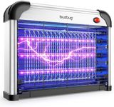 Buzbug LED Bug Zapper Indoor, 3 Lamps Enhance Insect Attraction, 3800V High-Voltage, Up to 50,000 Hrs Lifespan Lamps, Electric Mosquito Zapper, Fly Trap Mosquito Trap, Fly Killer Fly Zapper -MA009