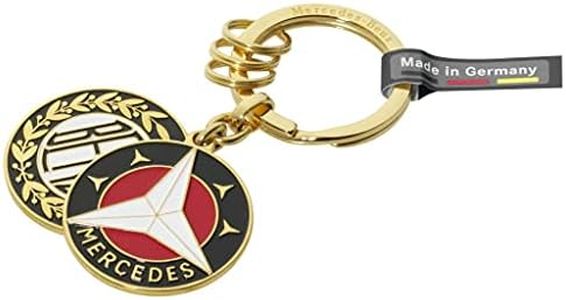 Mercedes-Benz Portachiavi con sindelfingen | Oro | Ottone