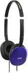 JVC HAS160A Flat Headphones - Blue